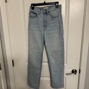 Madewell Light Wash Women’s Jeans